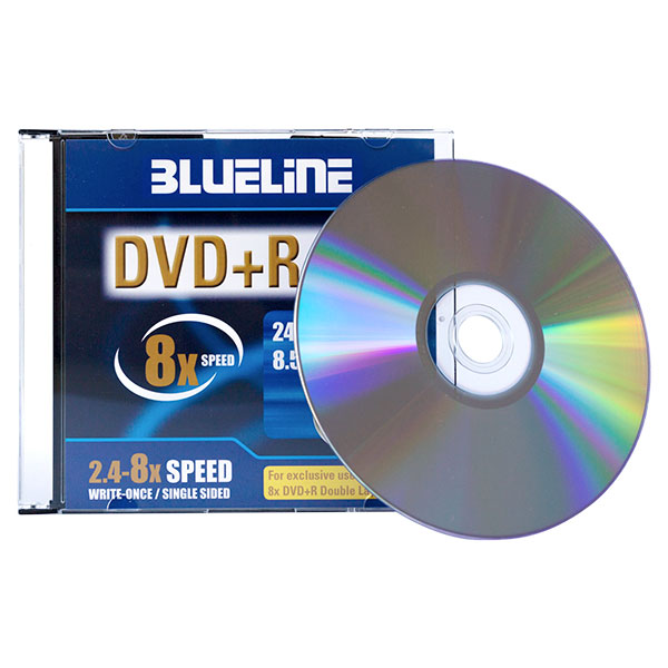 DVD+R MEDIJ BLUELINE 8,5GB DL
