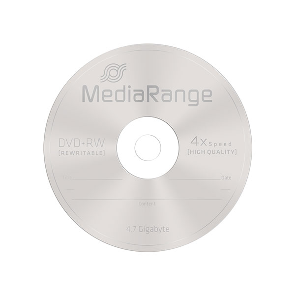 DVD+RW 4,7 GB|120 min 4x brzina, prepisiv, slimbox