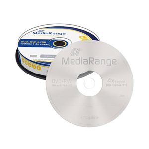 DVD+RW MEDIJ 4,7GB 4X CAKE 10/1