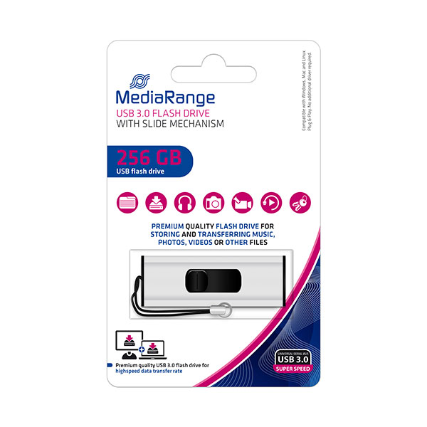 MediaRange MEMORIJA USB STICK 3.0, 256GB