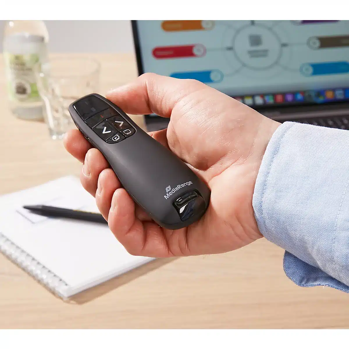 MediaRange PREZENTER S 5 Tipki I Crvenim Laser Pokazivačem, MROS220 - Slika 6