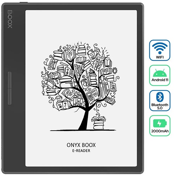 Onyx Boox Leaf2 7" Black ePaper tablet