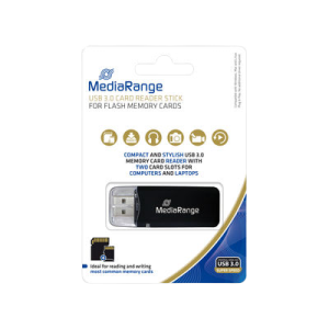 MediaRange USB 3.0 All-in-One Card Reader Black