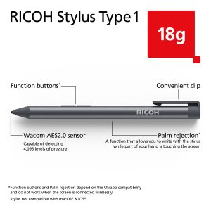 RICOH Monitor Stylus Pen Type 1, 514913