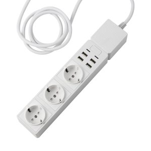 EDIMAX Pametni Wi-Fi razvodnik (3 AC izlaza tipa EU + 4 USB izlaza), SP-1123WT