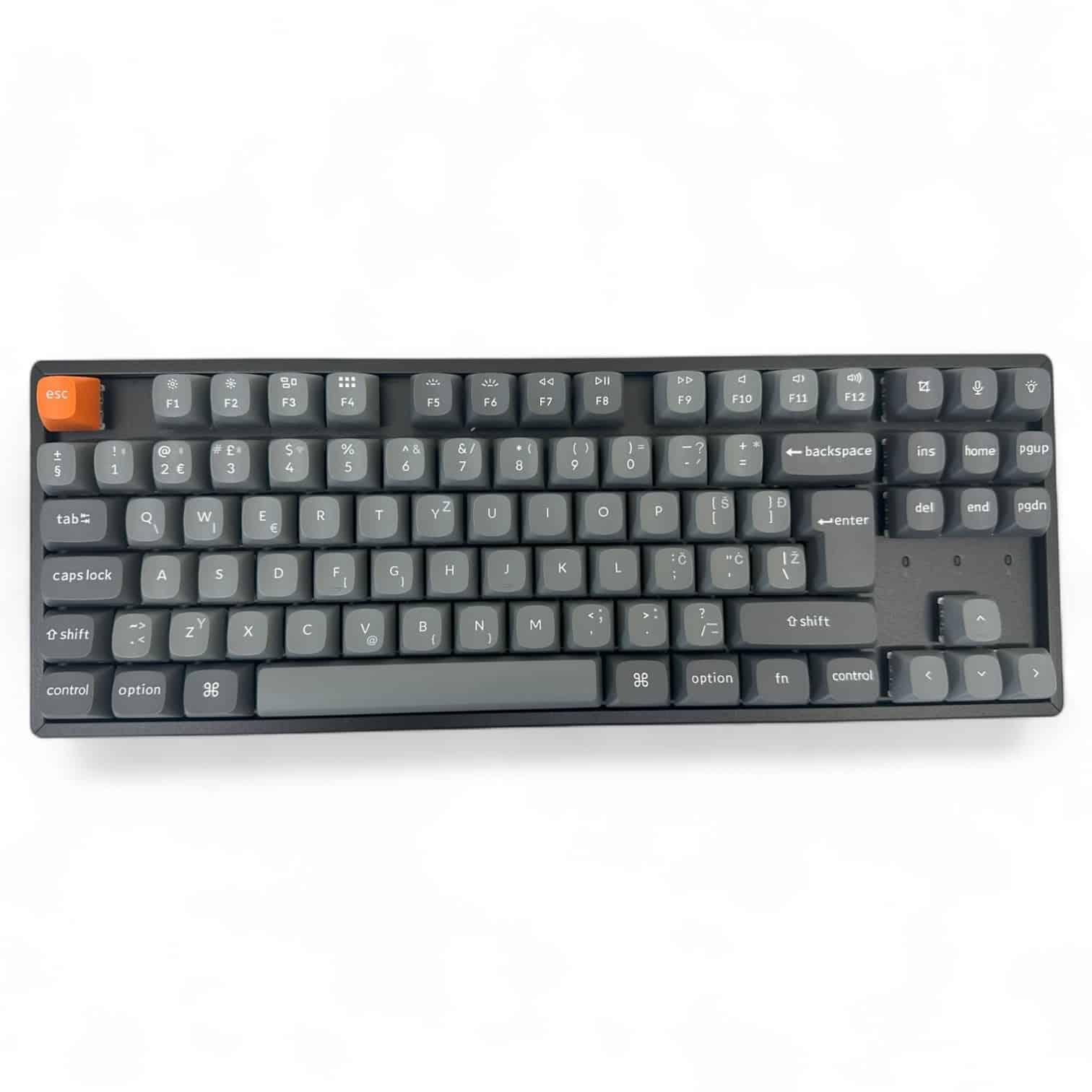 Mehanička tipkovnica Keychron K8 MAX BLACK, HR znakovi - Slika 2