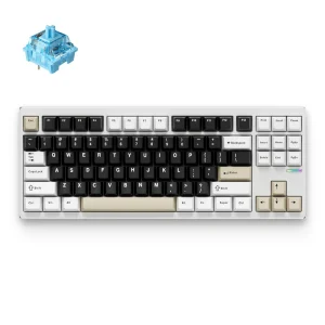 MCHOSE GX87S Aluminum Custom Mechanical Keyboard, Milky brown, HW-GX87-2, HR znakovi